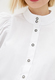 Блуза-буфы белая
